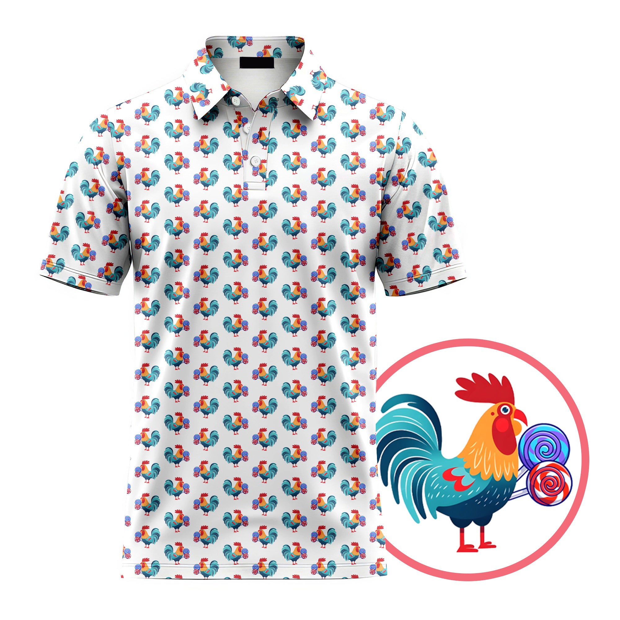 Vanilla Rooster Lollipop
