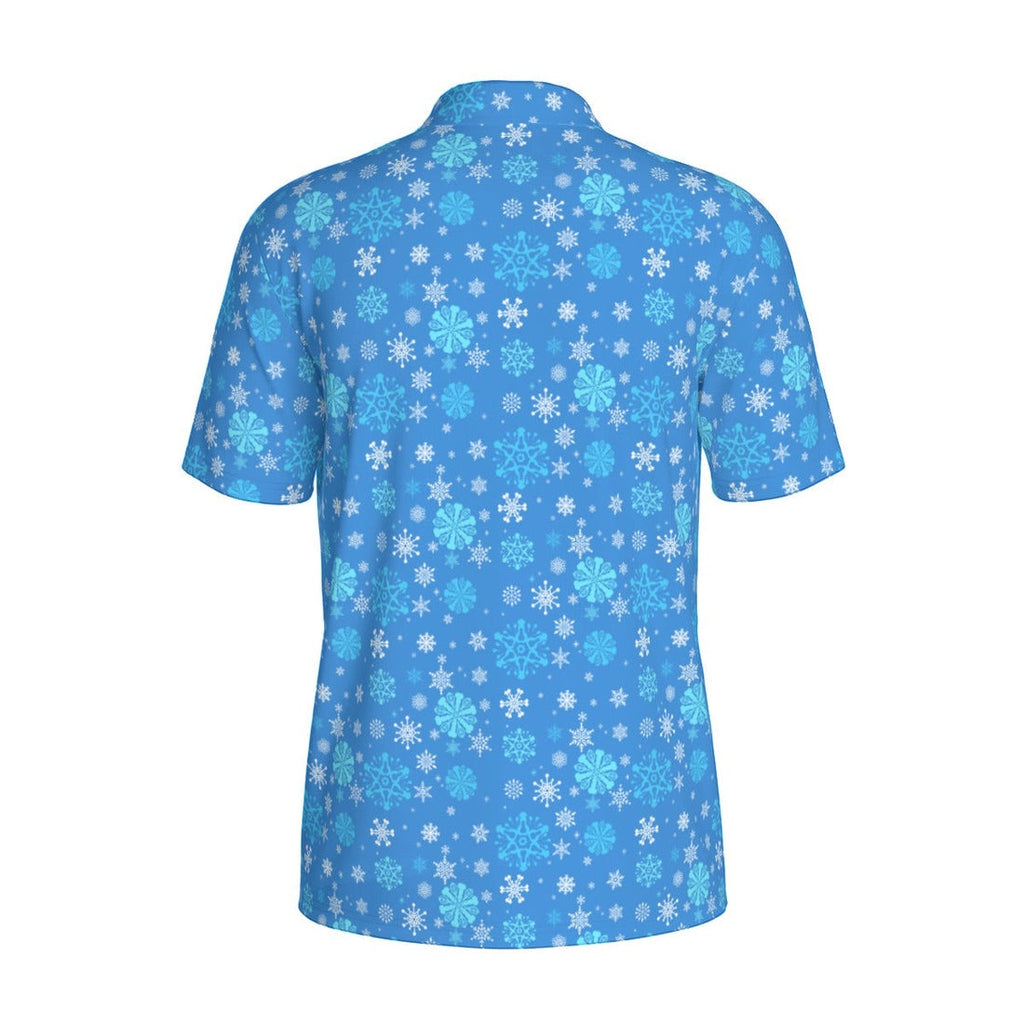 Blue Snowflake Edge