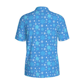 Blue Snowflake Edge