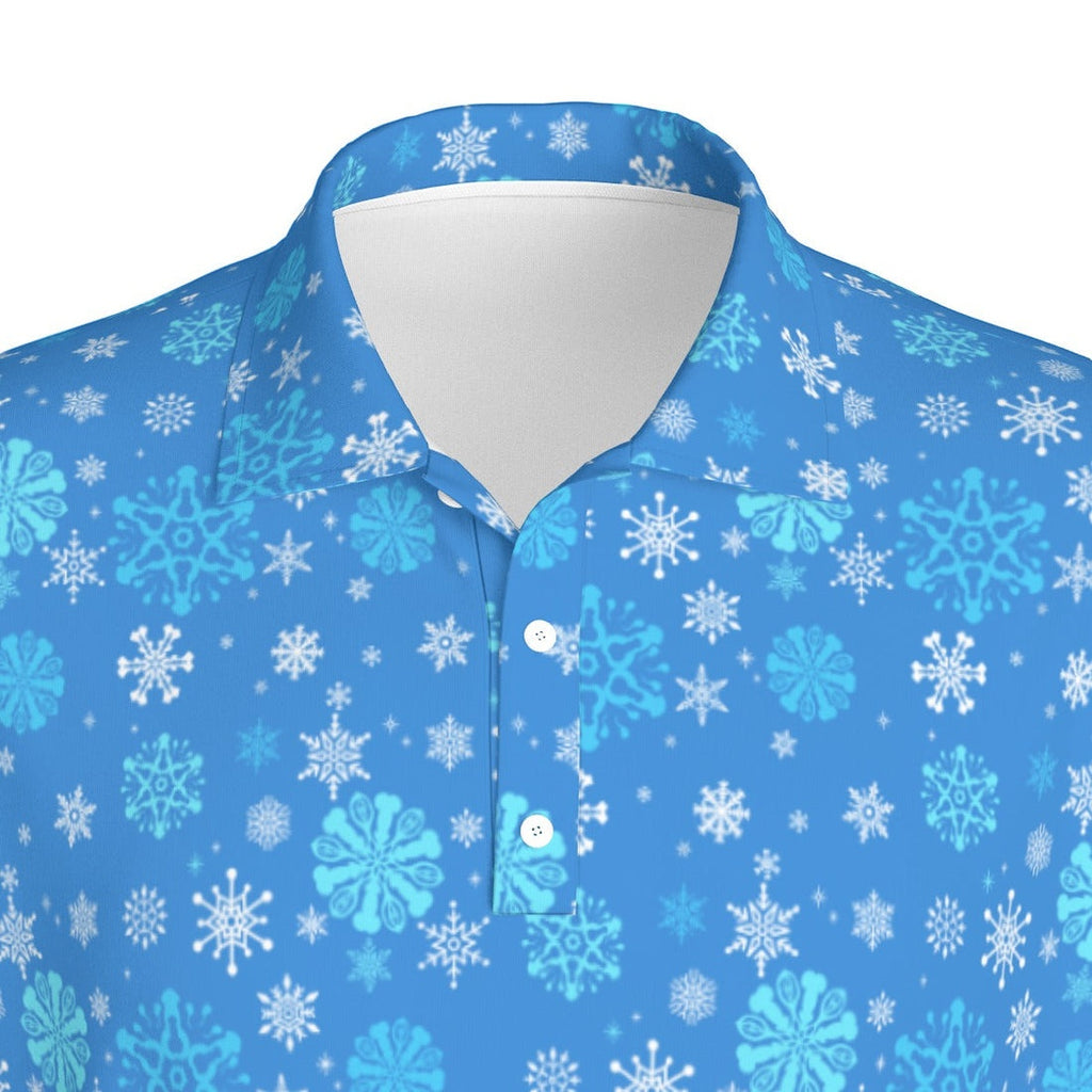 Blue Snowflake Edge