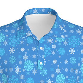Blue Snowflake Edge