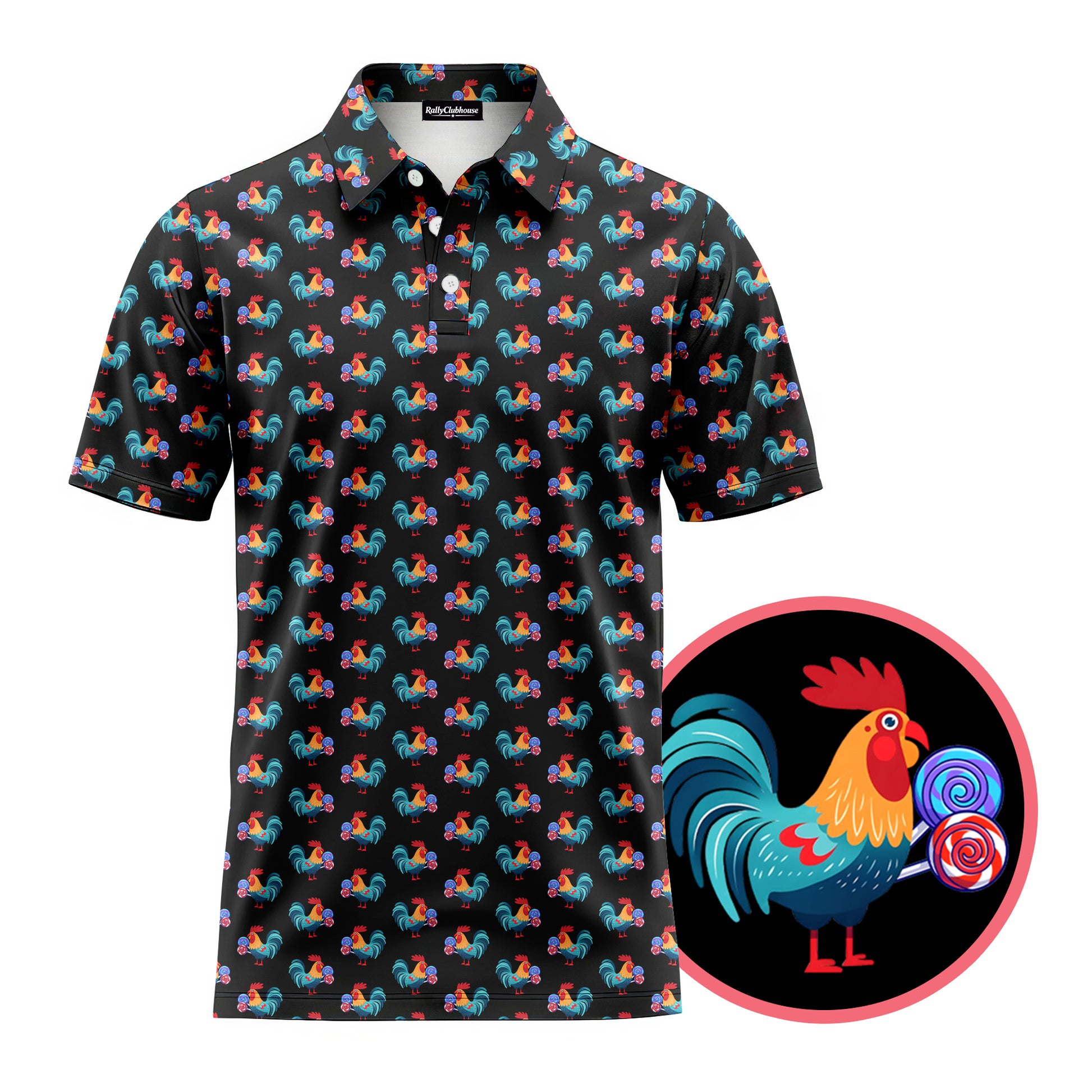 Rooster Lollipop